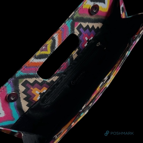 ๐ Aztec Print Envelope Clutch ๐ - Picture 3 of 3